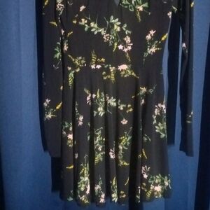 Floral Long Sleeve Dress